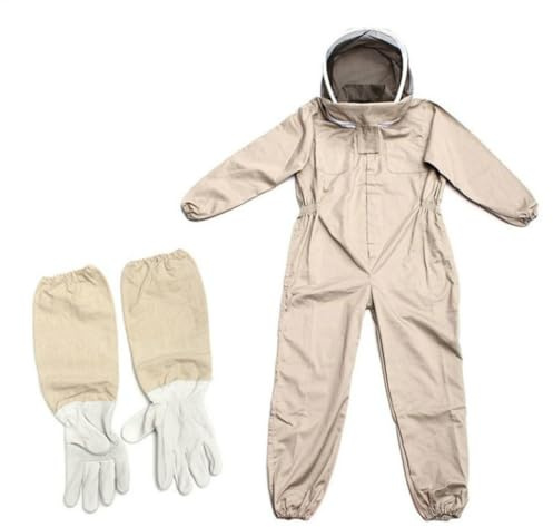 Imkeranzug - Schutzanzug | Schutz Für Imker | Imkerei Anzug Ausrüstung | Imkeranzug Stichfest | Professionelle Bienenbisse Verhindern Bienenanzug Unisex | Vollständiger Schutz Vor Bienenstichen