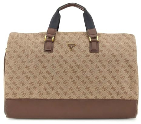 GUESS Reisetasche Ibiza Convertible Weekender Beige/Brown Hellbraun