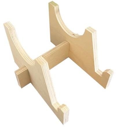 Ylnailky Balance Board Storage Rack - Balancing Board Bracket | Wooden Workout Equipment Stand for Fitness Center Home Gym Women Men Adult