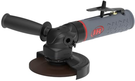 Ingersoll Rand 545MAX Air Angle Grinder, 5 Type 27 Wheel, 12,000 RPM, 2.5 HP, 5/8-11 Thread, Rear Exhaust