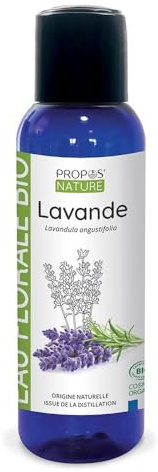 Hydrolat de Lavande Bio - Lavandula angustifolia flower - Origine France - 100 ml - PROPOS'NATURE