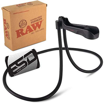 RAW Hands Free Smoker Device | Free Up Your Hands and Smoke While Gaming, Typing and More!
