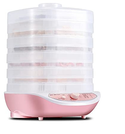 Food Dehydrator, Dried Fruit Vegetables Herb Drying Machine MINI Food Dehydrator Pet Meat Dehydrated 5 Trays Snacks Air Dryer Oven