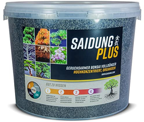 Saidung Plus 8500 gr. - Organischer Fester Bonsai-Dünger 63204