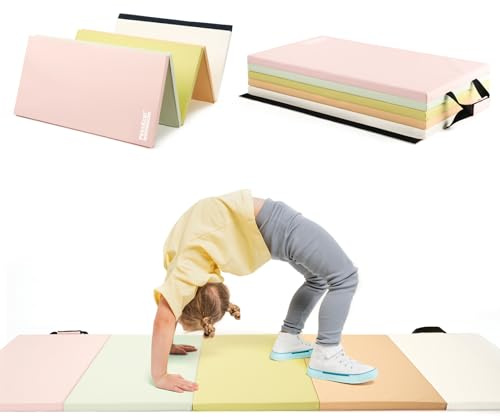 PhysKcal 5-Panel Folding Gymnastics Tumbling Mat, Macron