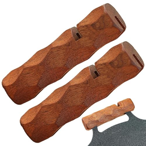 Couvertures de poignée en pot, couvercle de poignée de poêle Grip de | Assistante à la chaleur Pandre Gandage des manches en bois pour les ustensiles de grillades de