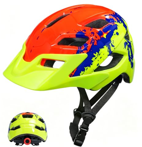 Kids Helmet, Boys Girls Bike Helmet Ages 3-13 Multi-Sport Children Helmet for Bicycle Scooter Skating Cycling