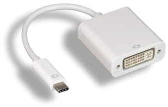 RiteAV Adattatore USB 3.1 tipo C maschio a DVI femmina [confezione da 10]