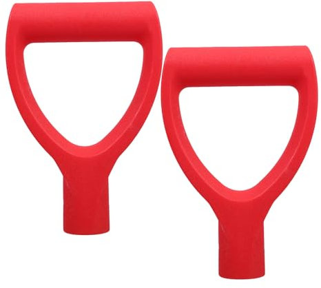 MOBUTOFU 2stücke D-förmiger Schaufelgriff Für Gartenwerkzeuge Ergonomischer Ersatz Für Schaufel Und Rechen Installieren Stabiler Für Und Erdarbeiten