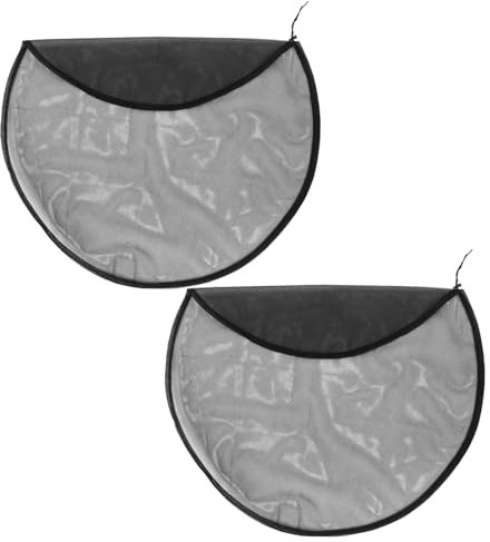 Toyvian 2pezzi Copertura Per Barile Pioggia Copertura Protettiva in Rete Per Secchio Design Leggero e Portatile Impedisce Foglie e Detriti Facile Installazione Senza Strumenti Adattabile