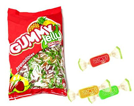 Lote de 2 kilos de Caramelos Gummy Jelly Golosinas. Juguetes y Regalos Baratos para Fiestas de Cumpleaños, Bodas, Bautizos, Comuniones y Eventos.