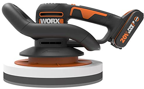 Worx WX856 Lucidatrice rotorobitale con 1 batteria 20V -2ah ø 254 mm - 3000giri/min