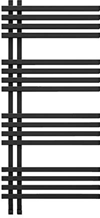 anapont elektrischer Badheizkörper Terra - schwarz - Timer-Funktion - Handtuchheizkörper - Badheizung elektrisch - Handtuchheizung - Made in Germany