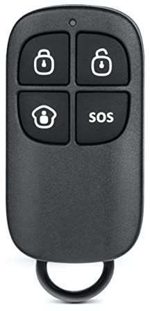 Chuango RC-80 Controllo del telecomando per il sistema di allarme - Compatibile con rilevatori e sensori di movimento Allarme domestico wireless Sistema di sicurezza della casa Automazione