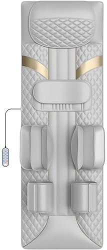 Full Body Massage Mat with Multi Function Airbag, Heated Massage Mattress Pad for Neck and Back, Lumbar Calf Muscle Relaxation - Massager Cushion