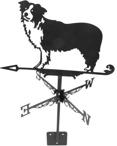 BESPORTBLE Retro Metall Windanzeiger Wetterfahne Für Hof Eisen Wetterfahne 3D Tier Design