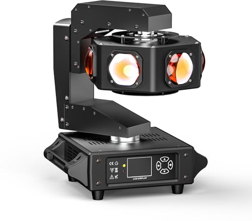 240W Lyre LED RGBW Lumière de Scène, dmx512 Jeux de Lumiere Beam Wash Disco Lumière Rotative Tête Mobile pour Soirée Disco Fête Bar Club