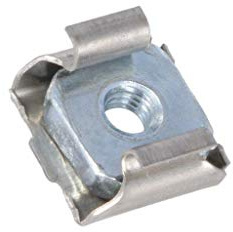 10X 1538195 Nut cage M3 A2 Stainless Steel BN: 3307 BOSSARD