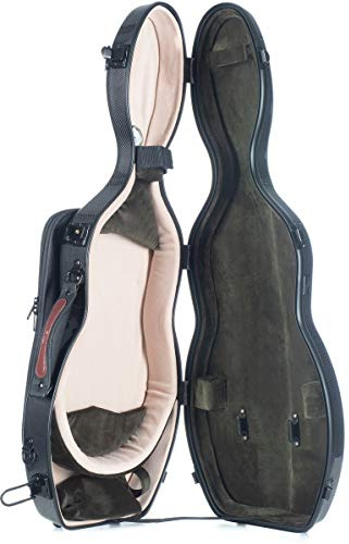 Geigenkoffer Glasfaser Ultra Light 4/4 point black - olive M-Case + Notentasche