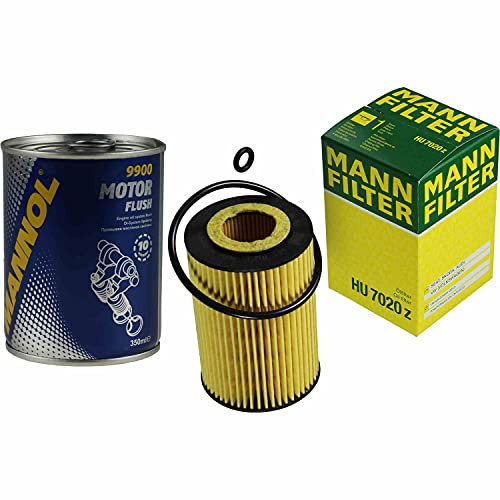 QR-Parts Set 85452685 HU 7020 z 9900 Original MANN Ölfilter + SCT Motor Flush Motorspülung