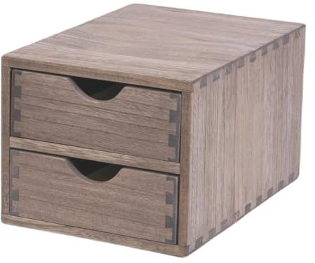 DDYURI Drawer Organizer Coffee Pod Holder - Kitchen Cutlery Storage Accessories/ K-Cup Drawers with Detachable Wooden Partition - Coffee Capsules Organization Counter - Wood desktop Small Cabinets
