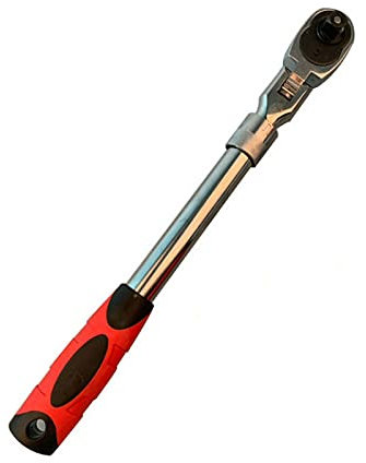 Schraubenschlüssel, Sanitärwerkzeuge, Schraubenschlüssel, Teleskop-Ratschenschlüssel mit 72 Zähnen, automatischer Schnellspanner, schnell 1/4 1/2 3/8, kann um 90 Grad eingestellt werden, Gerüst-Ratsch