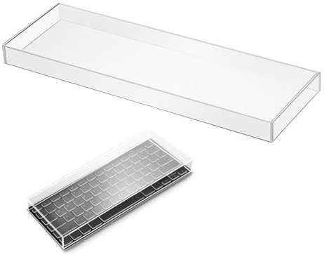 OSALADI Tastaturabdeckung Staubschutz Aus Acryl Für Notebook-Tastatur Transparente Schutzabdeckung Gegen Staub Und Schmutz Tasten-Layout
