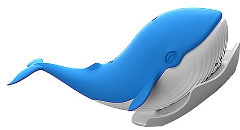 ABOOFAN 1 Pc Silicone Whale Tea Infuser Loose Leaf Tea Strainer Lovely Blue Filter Medium to Large Leaf Straining Tool for Cup
