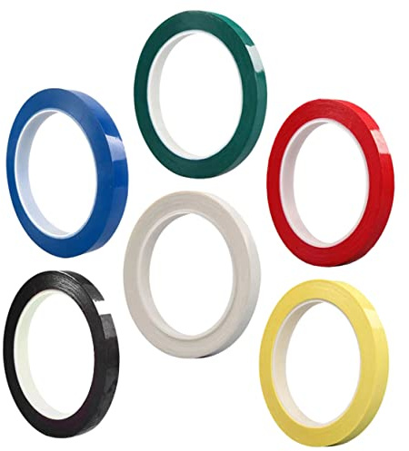 Geigen Griffbrettaufkleber 6 Stück für Anfänger und Schüler | Pvc, Lernpositionshilfe, Geeignet für Viola und Violine, für Streichinstrumente, Verbessert die Fingerplatzierung