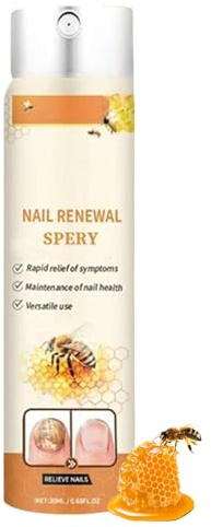 Spray per la riparazione delle unghie, liquido rinforzante, formula per la cura delle unghie danneggiate, nutriente e riparatore, flacone da 20 ml, uso per unghie dei piedi, casa e viaggi avventura