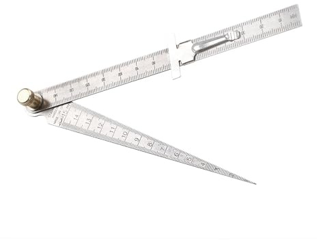 Spessimetro a lamelle Righello conico a cuneo in acciaio inossidabile Misurazione del foro Calibri di spessimetro Accessori for fori di perforazione 1-150 mm per candele, valvole, pistoni, chitarre