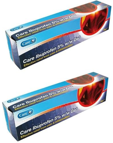 2 Packs x Pain Gel Effective Pain Relief 5% - Offering Relief for Aches, Muscle Injuries, Sprains.