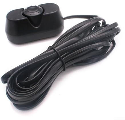 Telecomando per regolazione del volume dell'altoparlante del veicolo con cavo da 4 metri in PVC e filo di rame per una regolazione affidabile del livello sonoro