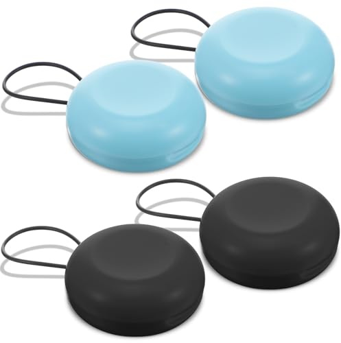 WJIAAA Earplug Cases,4Pcs Mini Portable Ear Plug Carrying Case