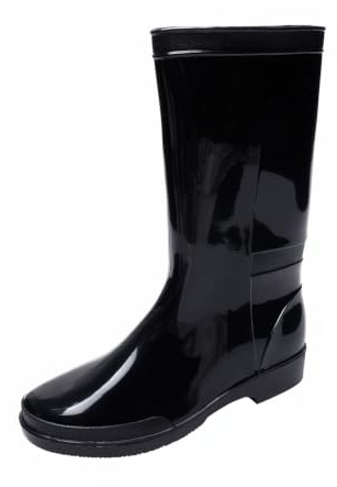 JOMIX Stivali da Pioggia Donna Gomma Impermeabili Antiscivolo Alti Scarpe da Giardino Comode Pulire e Resistenti Stivaletti Galosce per Outdoor Lavoro Pesca