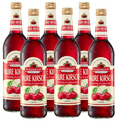 Nordbrand Nordhausen Saure Kirsche Likör (6 x 0,7 l)