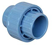 PVC Verschraubung 50 mm Rohrverbinder Klebemuffe