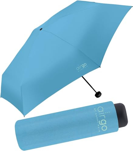 happy rain Air Go - 137 Gramm super mini Taschenschirm superleicht - ocean