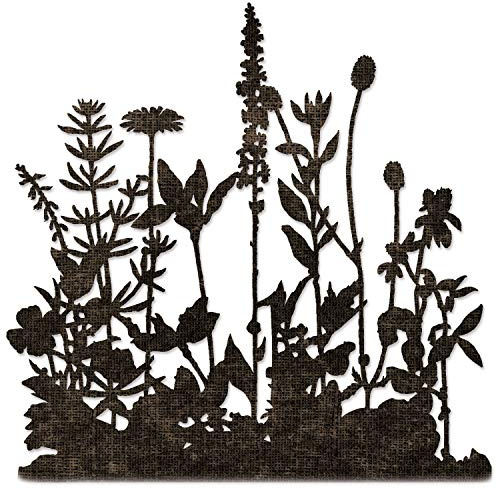 Sizzix Thinlits Stanzschablone Flower Field von Tim Holtz, 665369