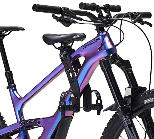 Kids Ride Shotgun – Kindersitz & Lenker-Set – Frontmontage, Für Kinder von 2 bis 5 Jahren, Passt auf die meisten modernen Erwachsenen-Mountainbikes, Verstellbar für Komfort (Quick Release Seat Combo)