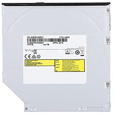 KOSDFOGE Graveur de DVD Intégré, Lecteur Enregistreur de DVD Portable Lecteur Optique Graveur de CD pour Ordinateur Portable Ordinateur de Bureau (Blanc)