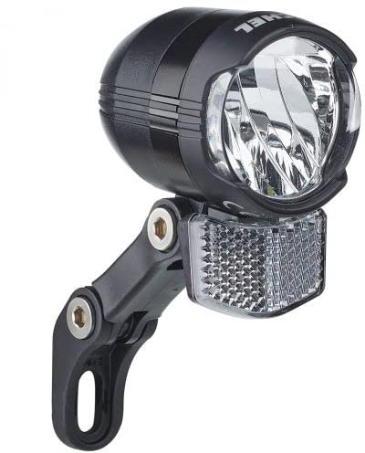 Buchel Shiny 80 LED Faro Dinamo a Mozzo 80 Lux On/Off con luce da terra