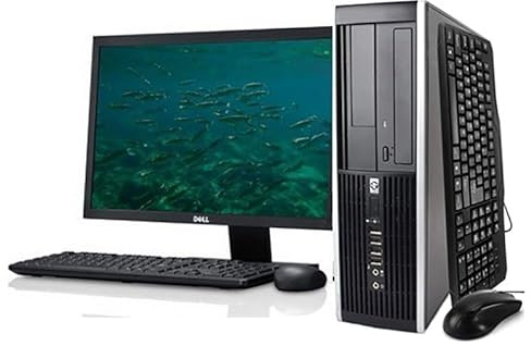 Generico Station i5 16 Go de RAM complète moniteur 22 pouces + PC fixe/Windows 10/DVD RW/kit clavier et souris / Wi-Fi (reconditionné certifié)