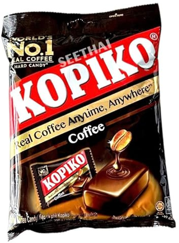 Coffee - Bonbons Délicieuses Friandises Surprises aux Saveurs café, Idéales pour les Amateurs de Gourmandises, Parfaites pour les Fêtes - Compatible avec Kopiko - 175g