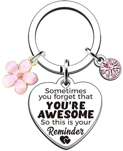 Allpeak Gifts for Women Girlfriend Wife - Mothers Day Gifts for Mum, Easter Gifts for Women, Easter Egg Fillers for Teen Girls, Ladies Fiancee Best friends Female Friendship Bestie Her Present Keyring