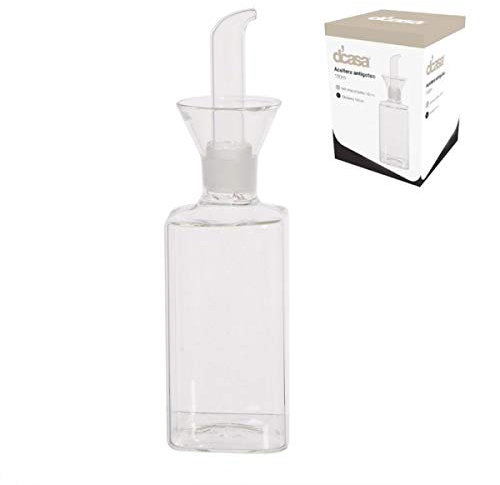 Deco Line Bidon d'huile, Verre Anti-Goutte 220 ML 20 cm