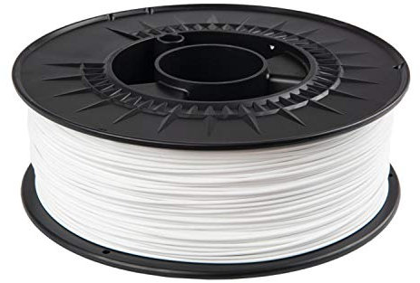 SUPER-FILAMENT PLA Filament PRO 1.75 mm 1kg für 3D Drucker ähnl. RAL Farben (Verkehrsweiß RAL 9016) passend für die AMS von Bambu Lab