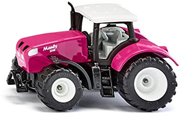 siku 1106, Mauly X540, Metall/Kunststoff, Pink, Spielzeugtraktor für Kinder