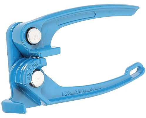 ibasenice Rohrbieger Aus Kohlenstoffstahl 1/8 3/16 1/4 Zoll Drahtbieger 45/90°-gradmarkierungen Zum Biegen Ergonomisch