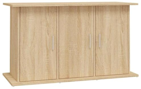 vidaXL Aquariumständer Sonoma-Eiche 101x41x58 cm Holzwerkstoff